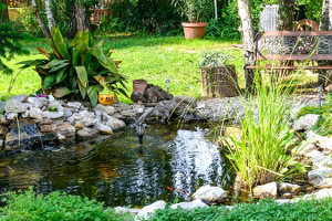 Water feature Raleigh NC